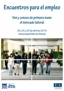 “Encuentros para el empleo” - 23, 24 y 25 de abril