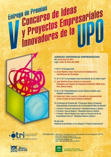 Entrega de premios del V Concurso de Ideas y Proyectos Innovadores