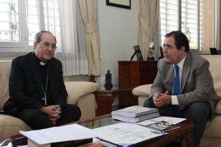 El rector de la UPO ha mantenido un encuentro con el Arzobispo de Sevilla.