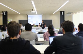 Nicolás Bertet, director del Máster Cloud Business de la UPO en la jornada "Cloud Business"