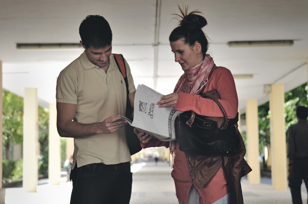 Estudiantes del Servicio de Idiomas de la UPO