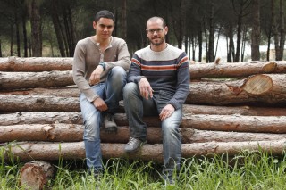 Santiago Martín Bravo, a la derecha, y Antón Silvestre Alsina
