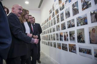 Susana Díaz visitó la residencia el pasado martes con motivo del X aniversario