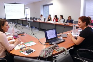 Participantes del seminario “Nuevas Dinámicas y Tendencias en el Voluntariado Universitario”.