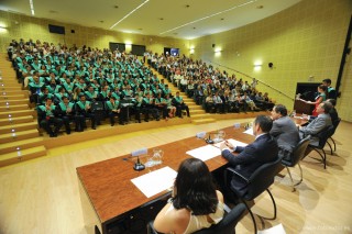 Promoción 2010-14 del grado en Ciencias de la Actividad Física y del Deporte