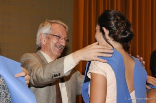 El padrino de la promoción fue Alejandro Tiana Ferrer, catedrático de Teoría e Historia de la Educación de la Facultad de Educación de la UNED