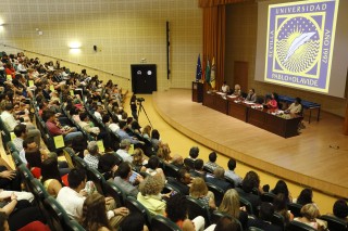 Acto de clausura de los programas de máster universitario de la UPO del curso académico 2013/2014