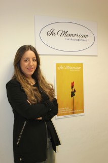 En la imagen, Marina Castro, creadora de In Memoriam.