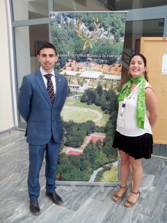 Academia Olímpica, Francisco Comas, Paula Holgado