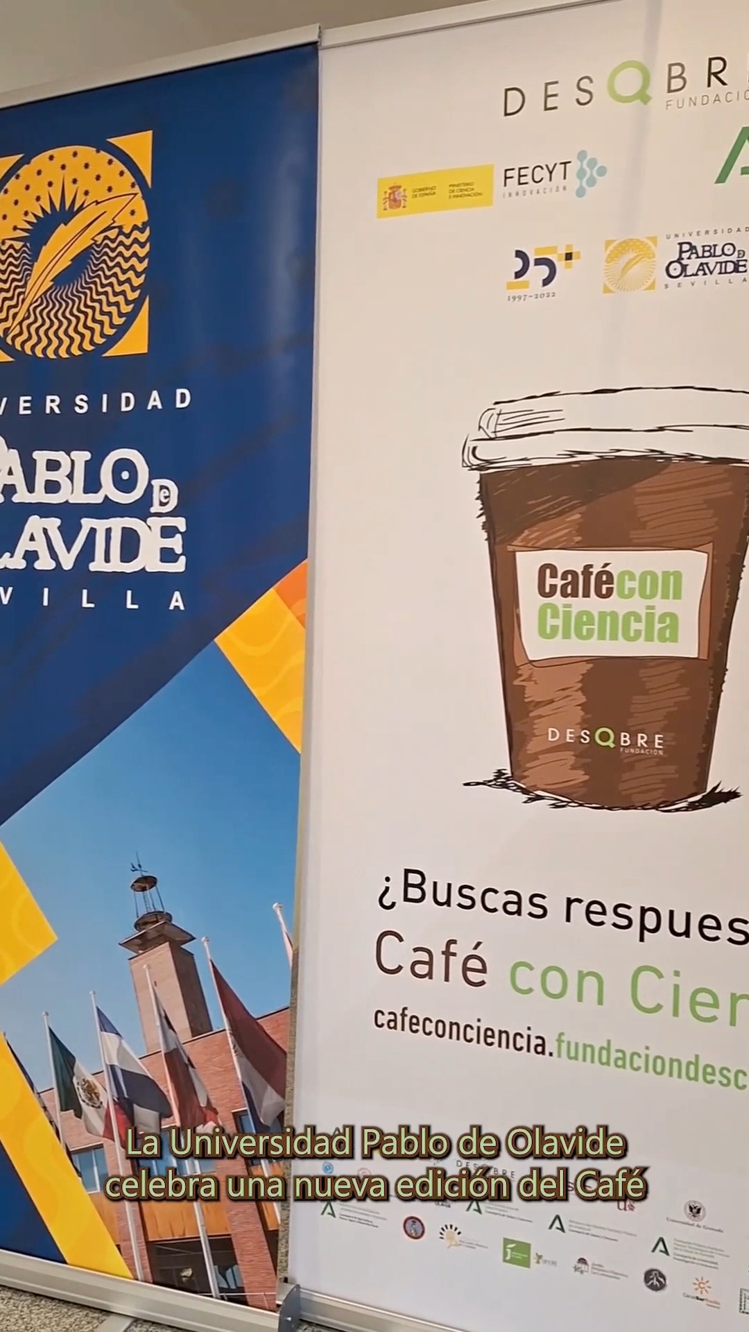 👩🧑 Durante esta semana, más de 300 estudiantes de Enseñanza Secundaria han charlado con nuestro personal investigador sobre temas que les tocan de cerca: IA y delitos digitales, salud, deporte, geografía, biotecnología, longevidad y mucho más.

☕ En nuestros CaféconCiencia, espacios para descubrir cómo se investiga y para despertar vocaciones científicas entre los más jóvenes.

😊 Gracias a quienes lo habéis hecho posible: investigadoras e investigadores, profesorado acompañante, PTGAS y al Vicerrectorado de Estudiantes por sumar con una visita guiada por el campus.

📚 Café con Ciencia es una iniciativa de Fundación Descubre y forma parte de la Semana de la Ciencia 2025, con el apoyo de la Consejería de Universidad, Investigación e Innovación y FECYT.

#CaféConCiencia #SemanaDeLaCiencia #DivulgaciónCientífica #LaOlavideErestú