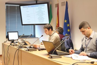 Los profesores doctores Vianney Fréville y Rabah Azouani,