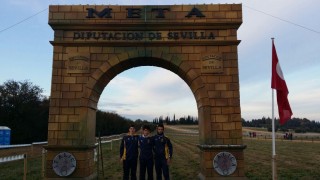 En categoría masculina, la UPO estuvo representada por tres estudiantes de CAFD