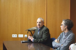 El profesor de Filosofía del Derecho y Política, Rafael Rodríguez Prieto, inaugurando el Workshop