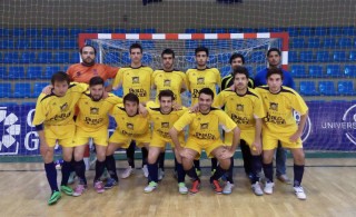 Equipo masculino de fútbol sala de la UPO.