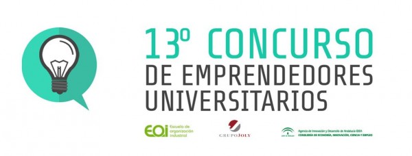 Cartel de la XIII edición del Concurso Emprendedor Universitario