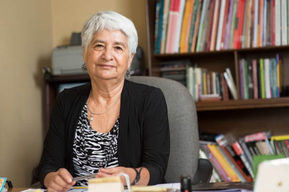 Julieta Serrano estudió el programa de postgrado en Derechos Humanos y Desarrollo.