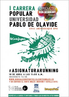 La UPO, primera parada del Circuito Interuniversitario Run Academy, patrocinado por El Corte Inglés