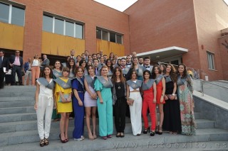 Primera promoción del grado en Criminología. Fuente: www.fotoexito.es