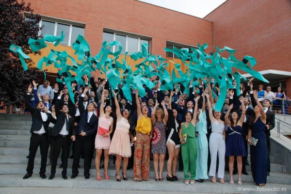 Tercera promoción del grado en Ciencias de la Actividad Física y del Deporte de la Facultad del Deporte de la UPO.