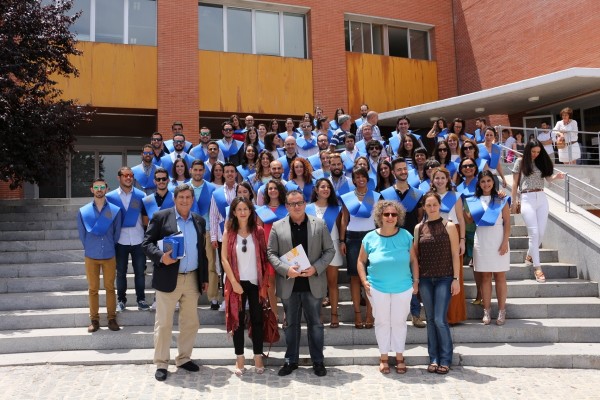 Egresados del máster universitario de Secundaria de la UPO