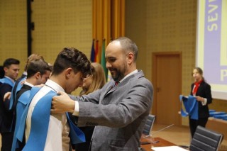 El padrino ha sido Felipe Cortés, investigador del CABIMER