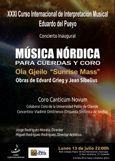 Concierto Inaugural 13 julio 2