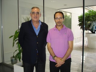 Francisco Berral de la Rosa (i) y Francisco Martín Bermudo (d)