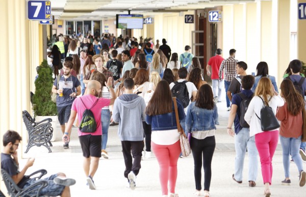 Los estudiantes han vuelto hoy a las aulas en la UPO