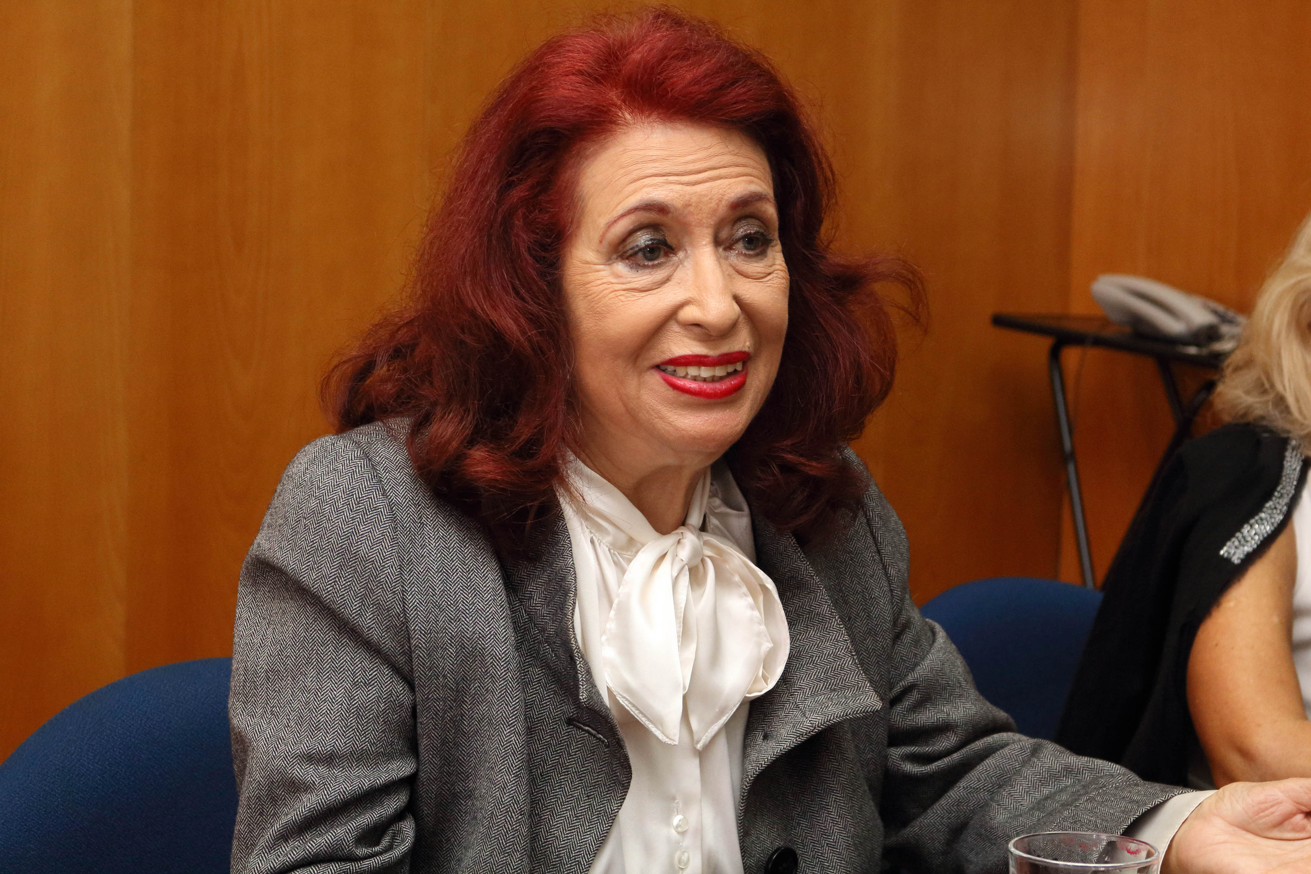 La presidenta del Partido Feminista Lidia Falcón ha impartido hoy en la la conferencia «Elecciones y feminismo» – DUPO – Diario de la Universidad Pablo de Olavide