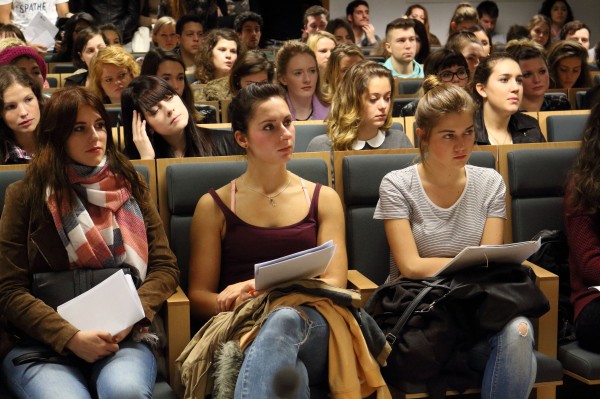 Imagen de los estudiantes de movilidad internacional en la UPO.