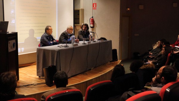 De izquierda a derecha, Juarez Tavares, Francisco Muñoz Conde y Francisco Infante Ruiz.