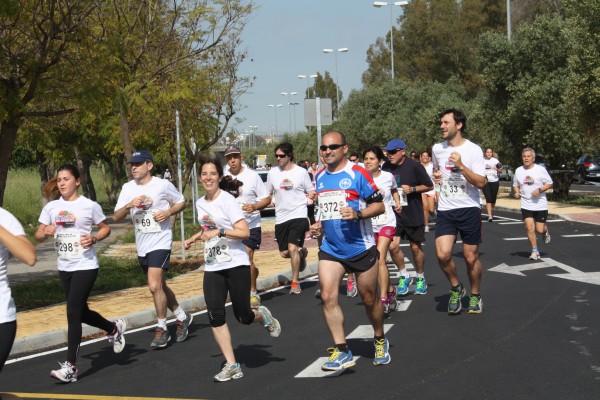 Carrera Popular de la UPO del pasado año, en que se celebró la primera edición