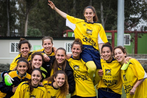 Equipo de fútbol 7 femenino de la UPO