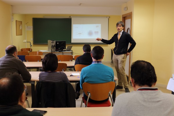El profesor José María Sarriegi, director del departamento de Organización Industrial de Tecnun (Universidad de Navarra).