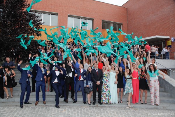 Promoción 2012/2016 del grado en Ciencias de la Actividad Física y del Deporte de la UPO.
