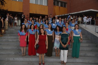 Promoción 2011/16 del doble grado en Traducción e Interpretación y Humanidades de la UPO: