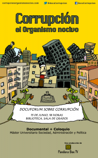 Corrupcion-organismo-nocivoUPO-cartel