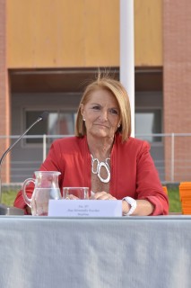 La madrina de la promoción, Ana Hernández Escobar.
