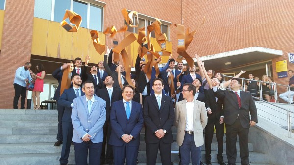 Tercera promoción del grado en Ingeniería Informática en Sistemas de Información de la UPO.