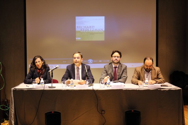 El vicerrector de Estrategia, Empleabilidad y Emprendimiento de la UPO, José Manuel Feria, ha inaugurado el acto