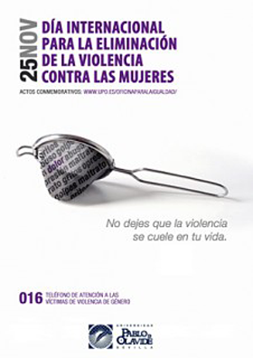 25-Noviembre: Día Internacional para la eliminación de la violencia contra la mujer