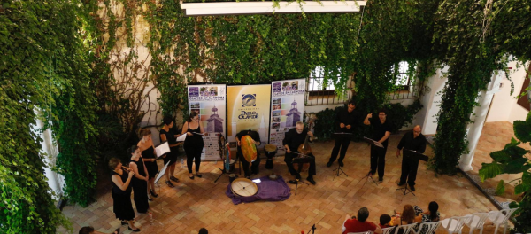 Actuación del Coro de la UPO en el Palacio de los Briones, Carmona
