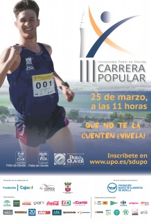 III Carrera Popular UPO: 25 de marzo, 11 horas