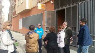 La ‘Visita a los molinos del Guadaíra’ ha partido de la residencia universitaria Flora Tristán.