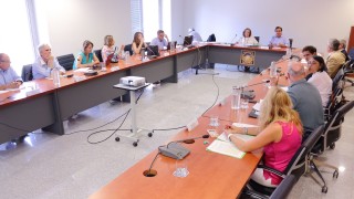 Sesión del Consejo Social de la UPO, presidido por Amparo Rubiales