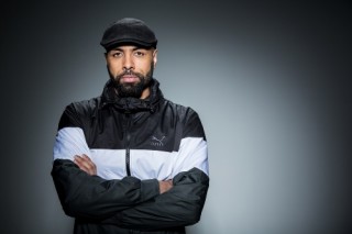 El intérprete y compositor de rap El Chojin.
