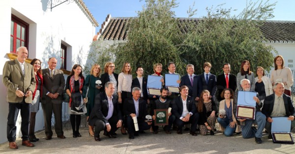 Premiados en la XIX edición de los Núñez de Prado | Foto: Andalucía Digital