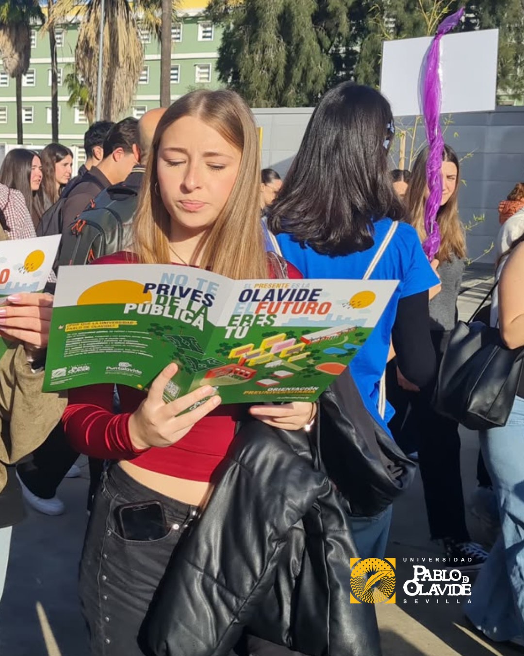 🔔 ¡Recuerda! Hoy se publica la 1º resulta de la Fase Ordinaria y la 1ª adjudicación de la fase extraordinaria del procedimiento de admisión a estudios de Grado universitario en Andalucía para el curso 2026/2027. 

🔍 Puedes consultar los resultados en la web del Distrito Único Andaluz (DUA), a partir de las 11:00 horas: lajunta.es/portaldua

Si has obtenido plaza, ¡enhorabuena! 🙌

IMPORTANTE: Tienes que realizar tu automatrícula a través de la web, del 24 al 27 de julio: https://www.upo.es/matricula/matriculate/automatricula/

Si no has obtenido aún la plaza de tu preferencia, recuerda que debes reservar la plaza asignada y confirmar la lista de espera, del 24 al 27 de julio.

💻 Consultas o incidencias sobre automatrícula: https://www.upo.es/tika

¡Bienvenido/a a la UPO!😃

#LaOlavideEresTú #MatrículaUPO #PAU2026 #gradosuniversitarios #UniversidadPablodeOlavide