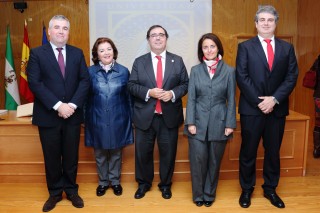César Hornero, Flor María Guerrero , Vicente Guzmán, Pilar Ortiz y Juan Manuel Ramón