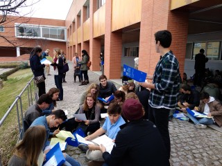 Estudiantes del Centro Universitario Internacional de la UPO